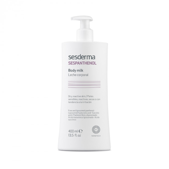 SESDERMA Молочко для тела восстанавливающее / SESPANTHENOL Body milk 400 мл