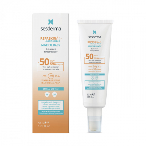 SESDERMA Крем солнцезащитный для детей SPF50 / REPASKIN PEDIATRICS Mineral baby sunscreen SPF50 50 мл