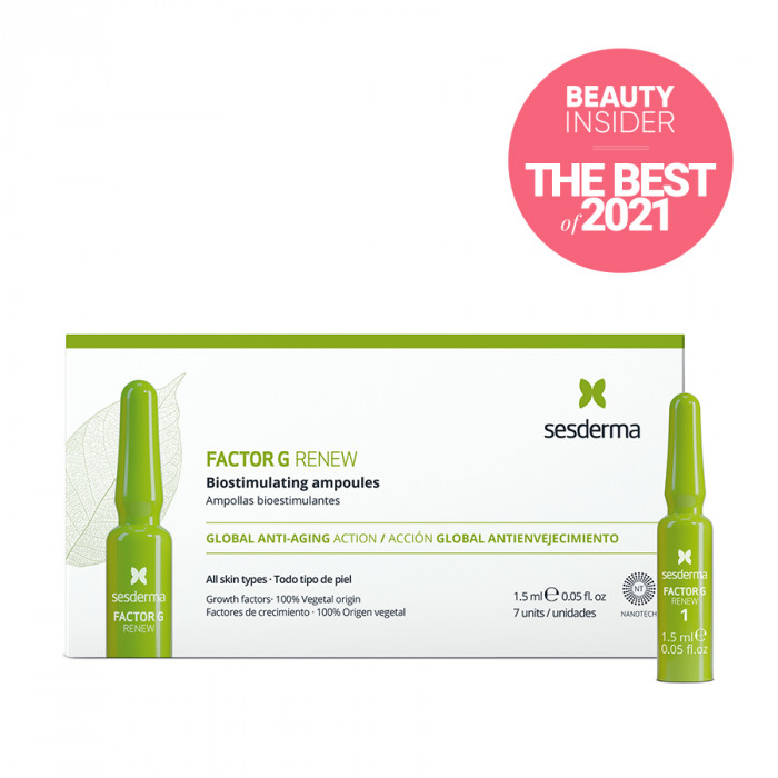 SESDERMA Средство в ампулах биостимулирующее / FACTOR G RENEW Biostimulating ampoules 7 шт. по 1,5 мл
