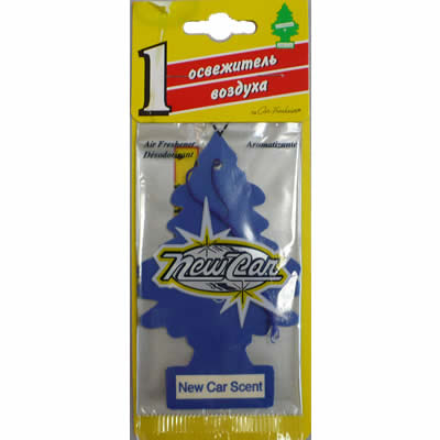 Ароматизатор бумажный Car Freshener "Новая машина" (U1P-10189-RUSS)