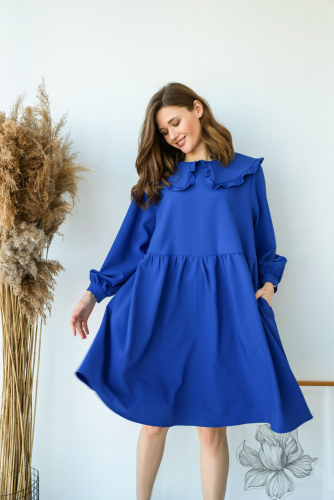 Платье AURA 3074-170-Р синий