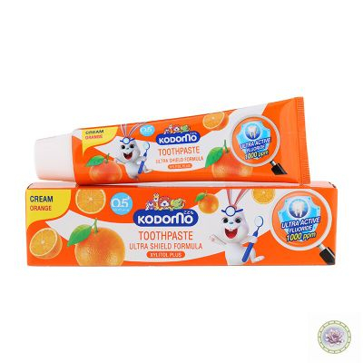LION Kodomo Паста зубная для детей с 6 месяцев с ароматом апельсина, 40 г