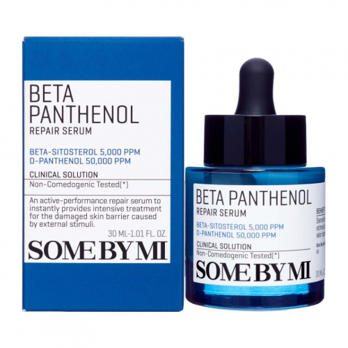 Интенсивная восстанавливающая сыворотка для лица с пантенолом SOME BY MI BETA PANTHENOL REPAIR SERUM 30мл