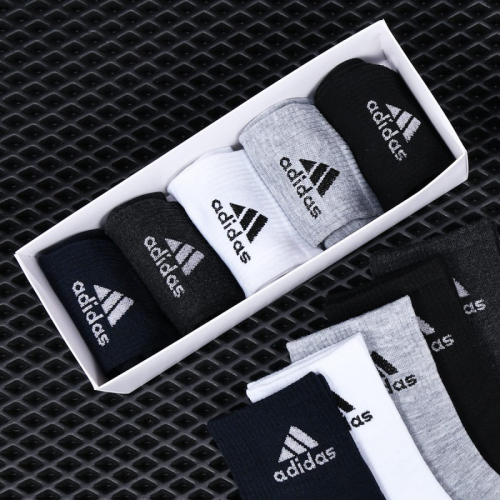 Подарочный набор мужских носков Adidas р-р 41-47 (5 пар) арт 2293