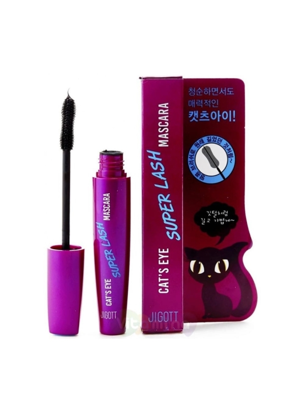 Jigott / Удлиняющая Тушь для ресниц Jigott Cat’s Eye Mascara. (Lash)