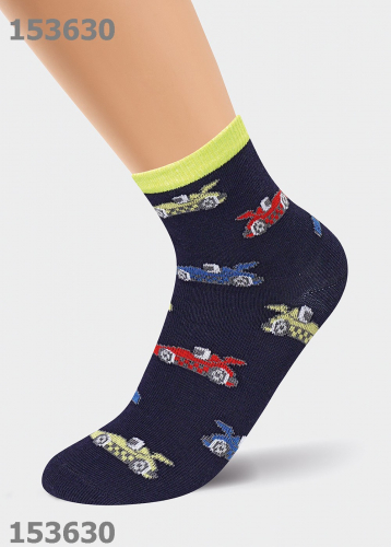 (СТАРАЯ ЦЕНА  66) CLE Носки дет.С1106 16-18,18-20 fashion база хл+эл