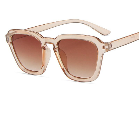 Очки с цветными линзами Оправа светло-коричневая Арт. О-75