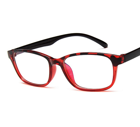 Очки с цветными линзами Оправа красная Арт. О-160