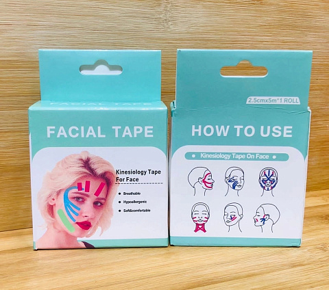 Кинезио тейп для лица FACIAL TAPE