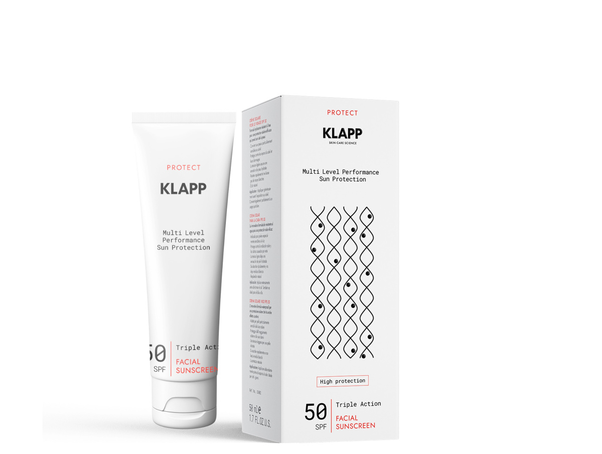 KLAPP C6002 Солнцезащитный крем SPF50 / SUN PROTECT Multi Level Performance, 50 мл