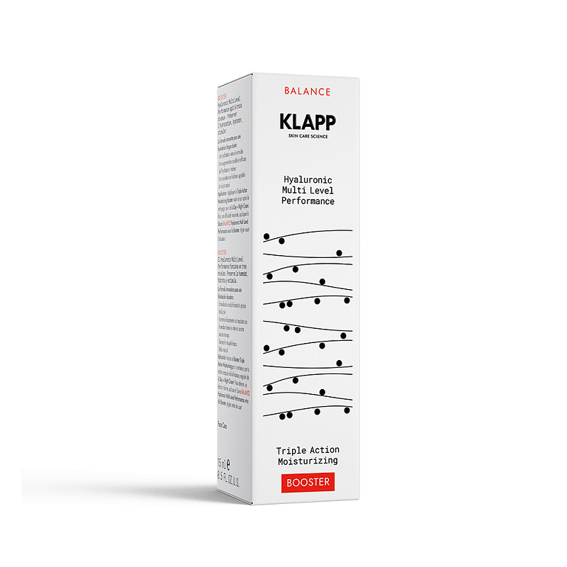 KLAPP Увлажняющий бустер / BALANCE Triple Action Moisturizing Booster, 15 мл