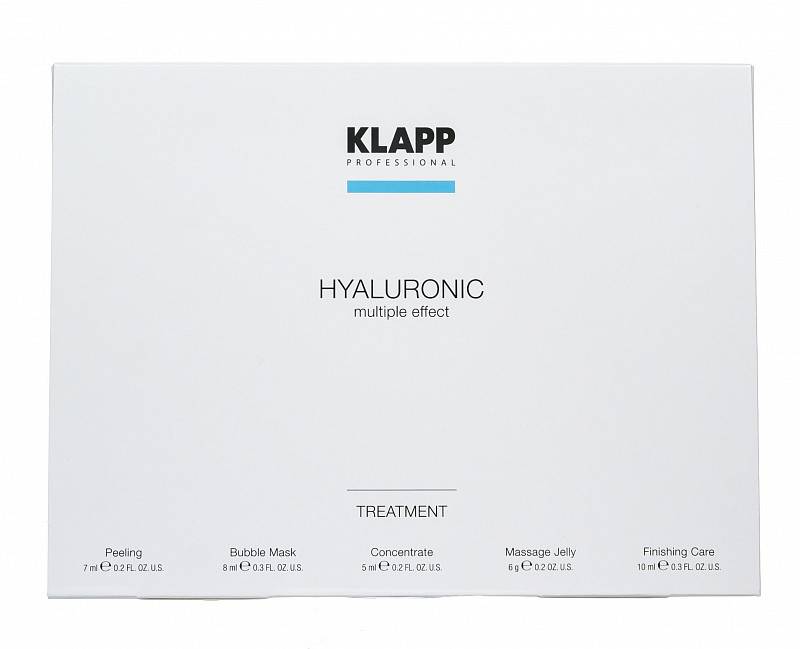 KLAPP Процедурный набор Hyaluronic Treatment