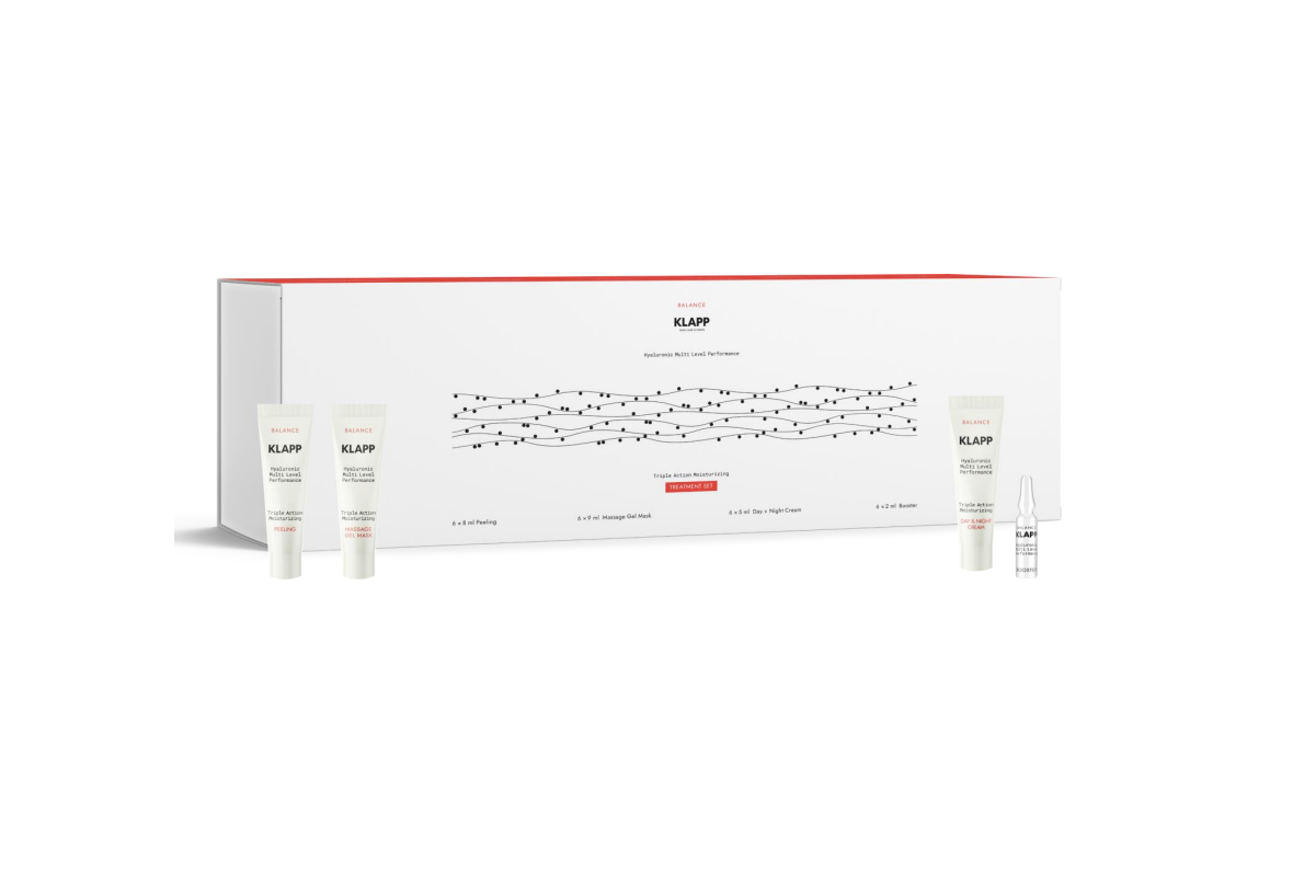 KLAPP Увлажняющий Сет / BALANCE Triple Action Moisture Treatment Set, 3 процедуры