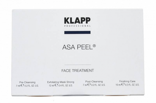 KLAPP Процедурный набор «Мультифруктовый пилинг / ASA PEEL Face Treatment