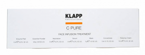 KLAPP Процедурный набор «Инфузия Витамина С / C PURE Face Infusion