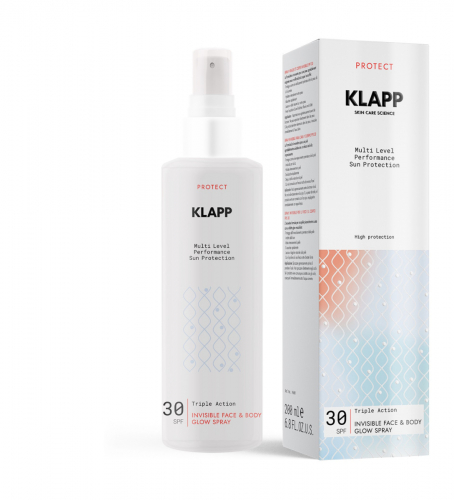 KLAPP Y6001 Сияющий спрей для лица и тела SPF30 / /Multi Level Performance Sun Protection, 200 мл