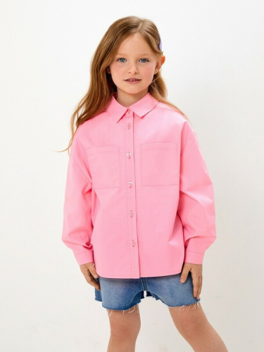 Блузка детская для девочек Nile 20220260059 неоновый розовый