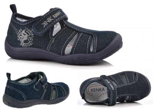 Туфли текст Kenka 203483-5 dark/navy