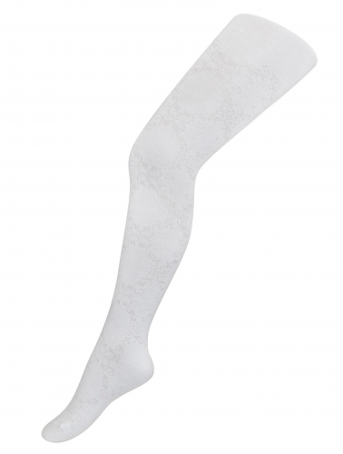 Колготки Para Socks K2D1 Ажур Белый 158-164