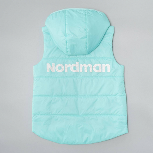 Nordman Wear жилет утепленный для девочки мятный