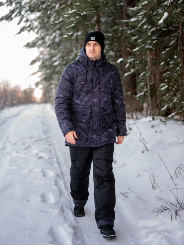 Мужской зимний костюм Лёд арт.318