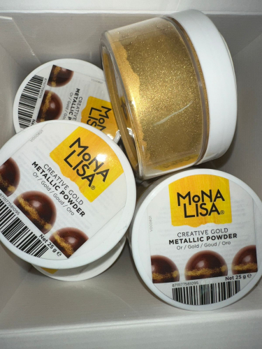 Краситель пищевой кандурин Mona Lisa золото 25 г