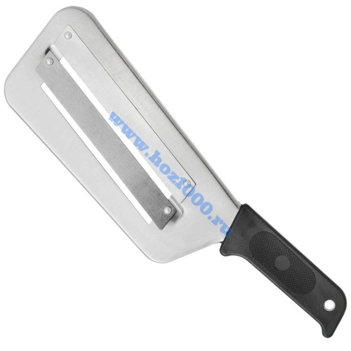 Нож шинковка с 2 лезвиями, с пластмассовой ручкой