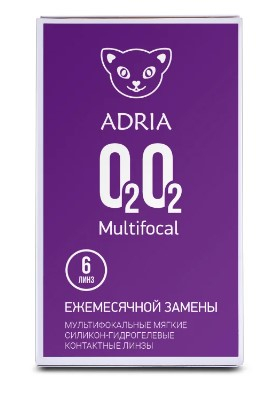 ADRIA O2O2 MULTIFOCAL (6 линз)