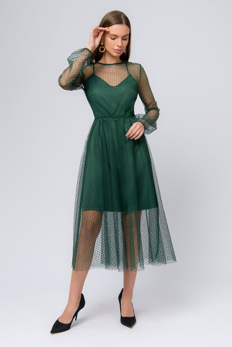 Платье 1001 DRESS #829108Зеленый