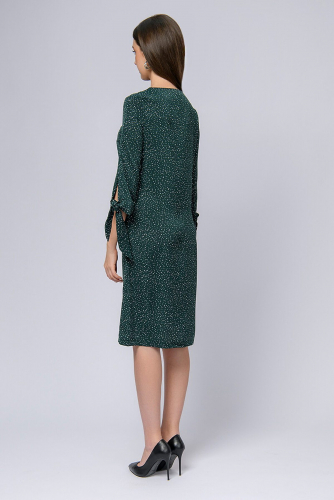 Платье 1001 DRESS #842075Зеленый (принт)
