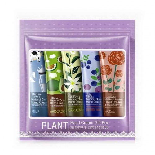 Крем для рук Plant Hand Cream Gift Box 30г, 5шт/уп
