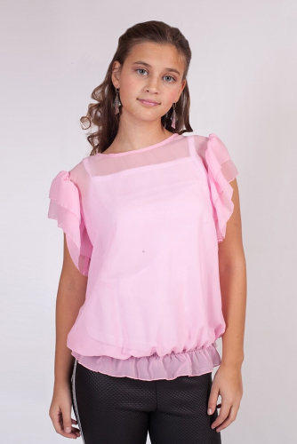 Блуза NOTA BENE #848993 194230712 Светло-розовый