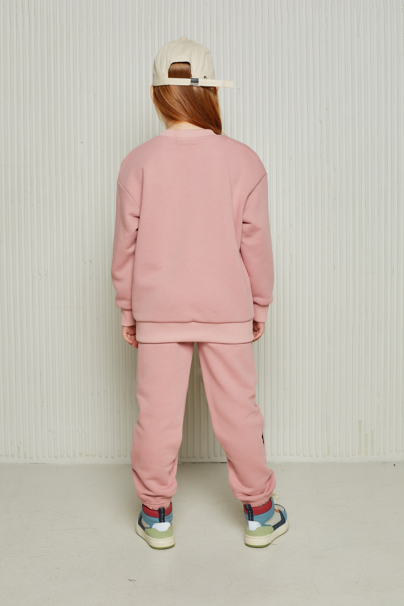 Костюм из трикотажа с петельной изнанкой BASIC Line