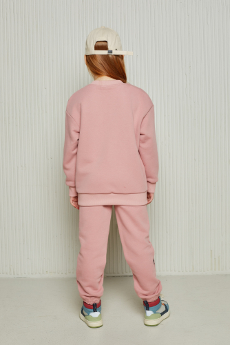 Костюм из трикотажа с петельной изнанкой BASIC Line