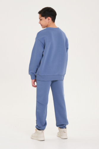 Костюм из трикотажа с петельной изнанкой BASIC Line