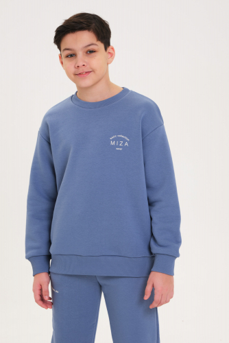 Костюм из трикотажа с петельной изнанкой BASIC Line