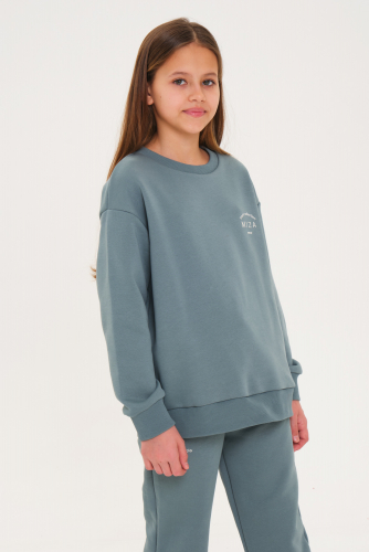 Костюм из трикотажа с петельной изнанкой BASIC Line