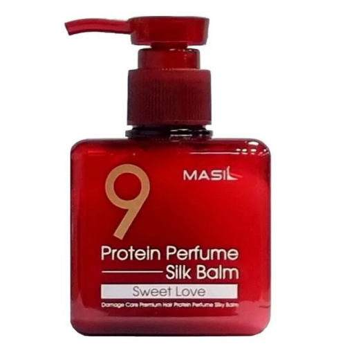 Несмываемый бальзам для волос с протеинами MASIL 9 PROTEIN PERFUME SILK BALM SWEET LOVE 180ml