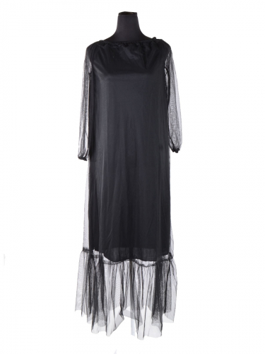 Платье Fashion 026, гипюр черный