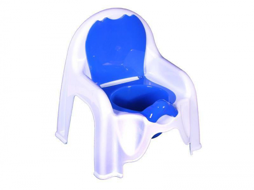 Горшок-стульчик голубой