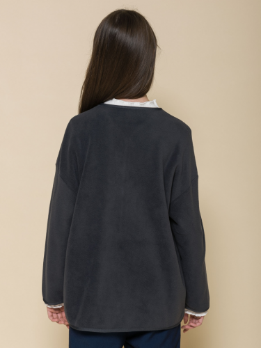 GFX8180 Куртка для девочек Темно-серый(43)
