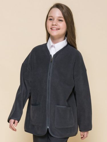 GFX7180 Куртка для девочек Темно-серый(43)