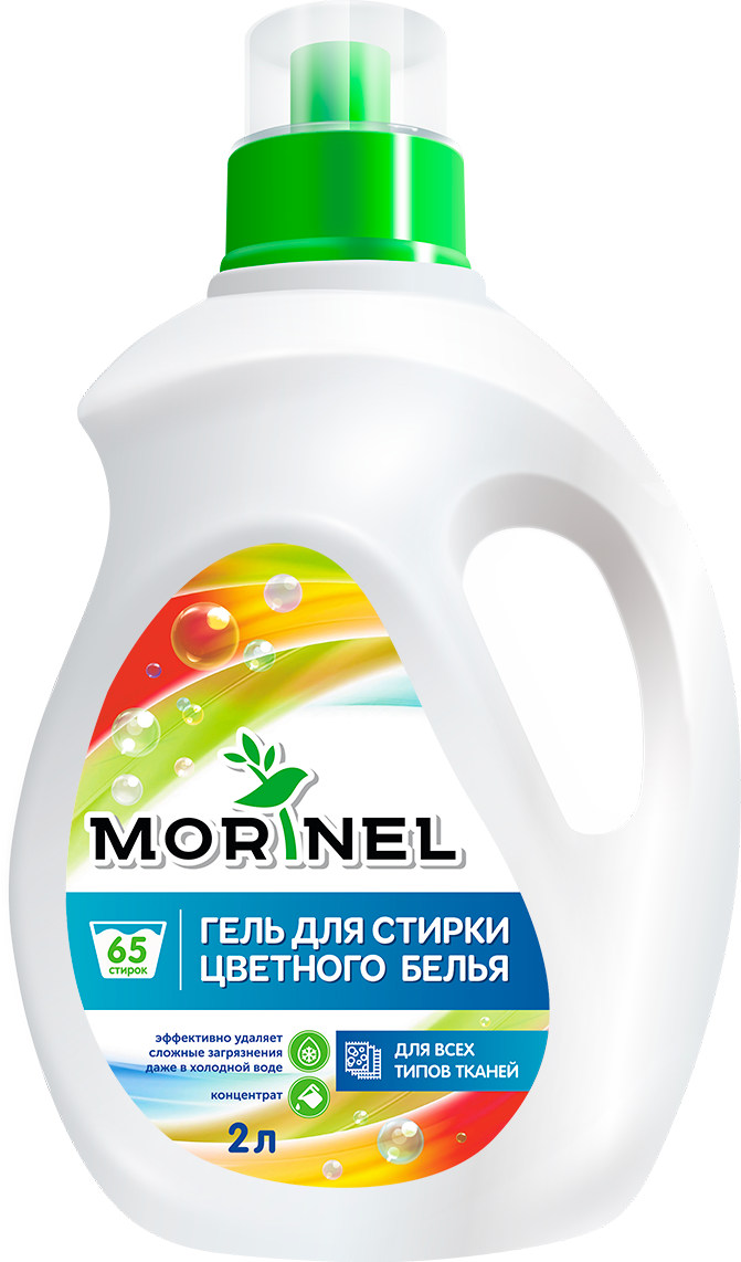 Гель для стирки цветного (10шт/кор) 2л MWC-2000. Morinel