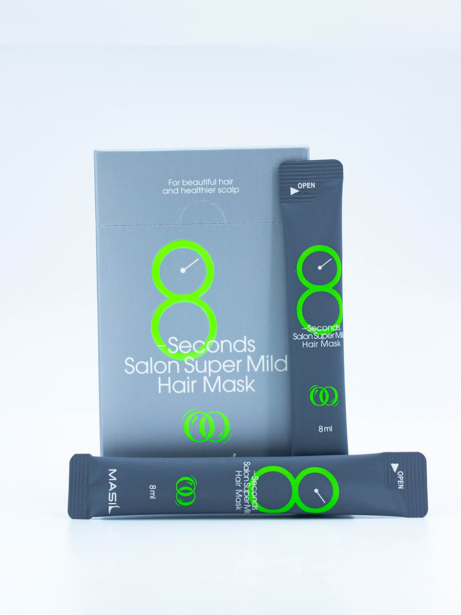 MASIL - МАСКА ДЛЯ ОСЛАБЛЕННЫХ ВОЛОС ВОССТАНАВЛИВАЮЩАЯ 8 SECONDS SALON SUPER MILD HAIR MASK STICK POUCH, 8 ML * 20 ШТ.