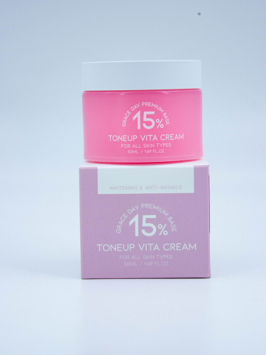 GRACE DAY - КРЕМ ДЛЯ ЛИЦА С ВИТАМИНАМИ TONE UP VITA 15% CREAM, 50 МЛ.