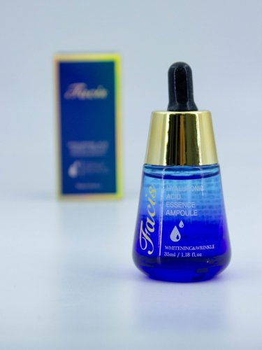 JIGOTT - СЫВОРОТКА ДЛЯ ЛИЦА С ГИАЛУРОНОВОЙ КИСЛОТОЙ FACIS HYALURONIC ACID ESSENCE AMPOULE, 35 ML