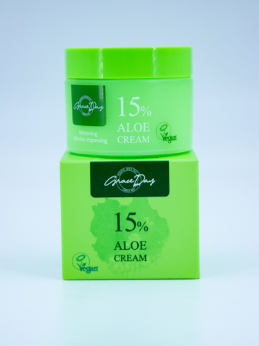 GRACE DAY - КРЕМ ДЛЯ ЛИЦА С ЭКСТРАКТОМ АЛОЭ 15% CREAM ALOE, 50 ML