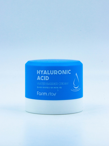 FARMSTAY - КРЕМ ДЛЯ ЛИЦА С ГИАЛУРОНОВОЙ КИСЛОТОЙ HYALURONIC ACID WATER BARRIER CREAM, 80 МЛ.