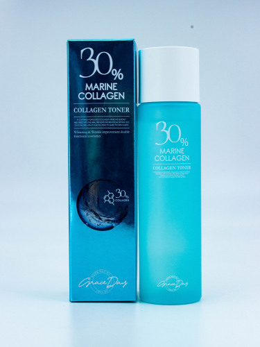 GRACE DAY - ТОНЕР ДЛЯ ЛИЦА С МОРСКИМ КОЛЛАГЕНОМ MARINE COLLAGEN 30% TONER, 150 ML