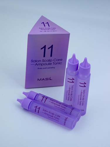 MASIL - ТОНИК ДЛЯ УХОДА ЗА КОЖЕЙ ГОЛОВЫ 11 SALON SCALP CARE AMPOULE TONIC, 30 МЛ * 4 ШТ.